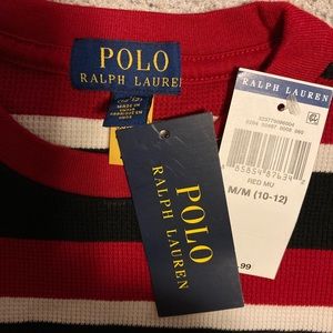 Polo Ralph Lauren Striped Kids Shirt Size  10-12